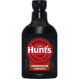 [11990] HUNTS BBQ SAUCE CHIPOTLE 18oz 
