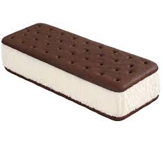 [1369] ICE CREAM SANDWICH VANILLA 5oz