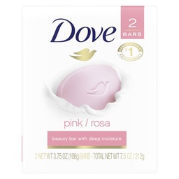 [11438] JABON DOVE BAR PINK PQ 2      