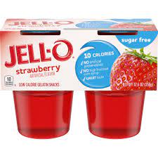 [4105] JELL-O STRAWBERRY 12.5oz      
