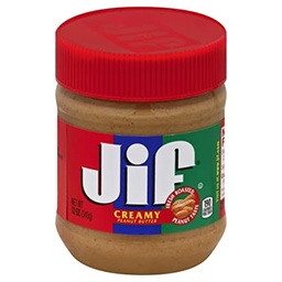 [8220] JIF CREAMY PEANUT BUTTER 12oz 