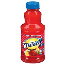 [8294] JUGO SUNNY D ORANGE STRAW 16oz