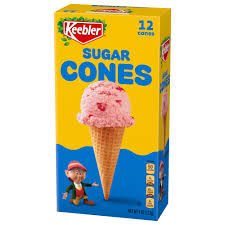 [10589] KEEBLER SUGAR/CONES 12 4oz    
