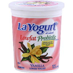 [7239] LA YOGURT VANILLA LOWFAT 32oz 