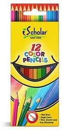 [13208] LAPIZ DE COLORES SCHOLAR 12PCS