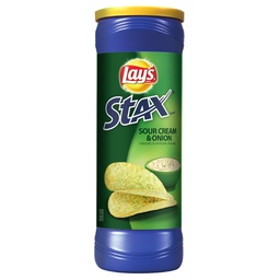 [8056] LAY'S STAX SOUR CREAM & ONION 