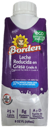 [8527] UHT BORDEN LECHE 2% GRASA 8oz