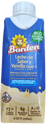 [12632] LECHE BORDEN VANILLA 8oz      