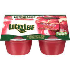 [4909] LUCKY LEAF STRAWBERRY 4oz     
