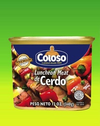 [13439] LUNCHEON MEAT DE CERDO COLOSO 12oz