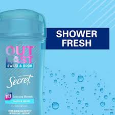[12694] SECRET OUT LAST SHOWER GEL 2.6oz
