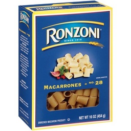 [3062] MACARRONES RONZONI 1lb.       