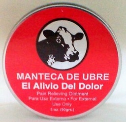 [8204] MANTECA DE UBRE ROJA 3oz      