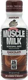 [6295] MUSCLE MILK CHOCO 14oz        