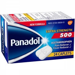 [3983] PANADOL 500 PAQ 24 CAPLETS    