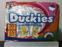 [10108] PANALES DUCKIES SMALL PQ 20   