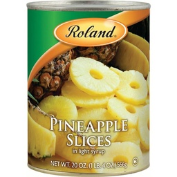 [14008] PINEAPPLE SLICES ROLAND 20oz  