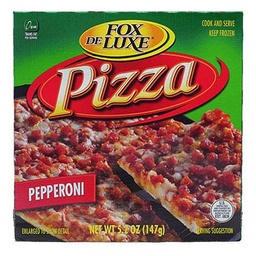 [9882] PIZZA FOX DE LUXE PEPPERONI   
