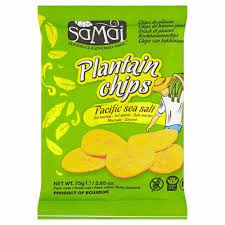 [2840] PLANTAIN CHIPS PACIFIC SEA SAL