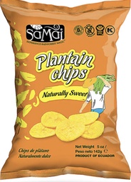 [4185] PLANTAIN CHIPS SWEET 5.0oz    