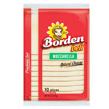 [8271] BORDEN DELI MOZZARELLA 6oz                   