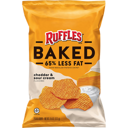 [5925] RUFFLE BAKE CHEDDAR&SOUR      