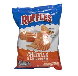 [4869] RUFFLES CHEDDAR & SOUR CREAM 1