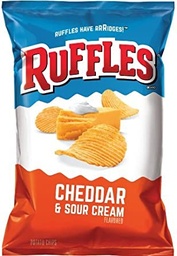 [3122] RUFFLES CHEDDAR & SOUR CREAM 9