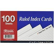 [5797] RULED INDEX PAQ 100           