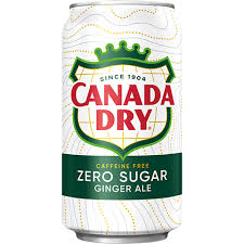 [2727] CANADA DRY ZERO SUGAR 12oz    
