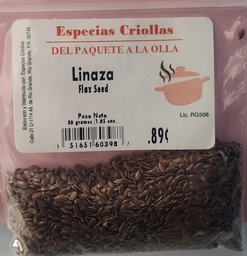 [2297] ESPECIAS CRIOLLAS LINAZA .38oz                