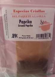[7553] ESPECIAS CRIOLLAS PAPRIKA .38oz