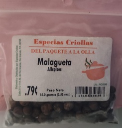 [2686] ESPECIAS CRIOLLAS MALAGUETA .38oz          
