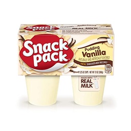 [13057] SNACK PACK VANILLA GEL PQ 4   