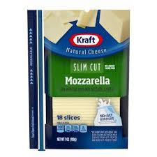 [1481] KRAFT QUESO MOZZARELLA SLIM 7oz