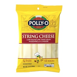 [11093] POLLY-O STRING CHEES MOZZARELLA 12oz