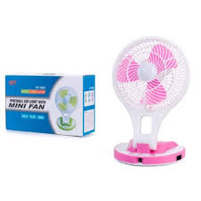 [9461] PORTABLE LED LIGHT WITH MINI FAN