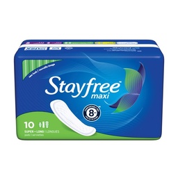[1386] STAYFREE SUPER MAXI 10 PADS   