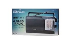 [297] RADIO SUNFLASH MULTIFUNCTIONAL 4 BAND
