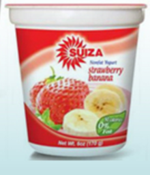 [9610] SUIZA YOGURT STRAWB Y BANANA 6