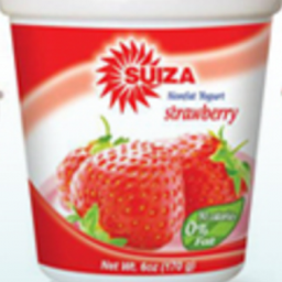 [9467] SUIZA YOGURT STRAWBERRY 6oz   