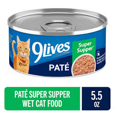 [1744] 9LIVES MEATY PATE SUPER 5.5oz