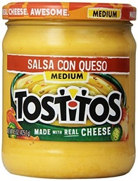 [5140] TOSTITOS SALSA CON QUESO 15oz 