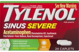 [12055] TYLENOL SINUS SEVERE PQ 24    