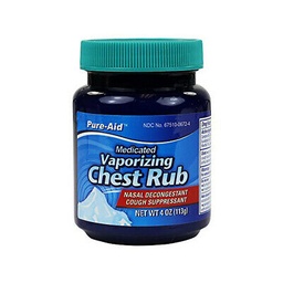 [11738] VAPORIZING CHEST RUB 4oz      