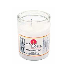 [9312] VELADORAS BLANCAS             