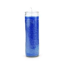 [7026] VELA VASO 7 DAY AZUL 280g  