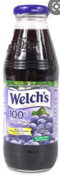 [3126] WELCH'S 100% JUICE 12oz       