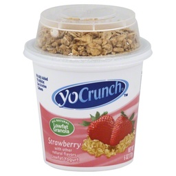 [9255] YO CRUNCH STRAWBERRIES 6oz    