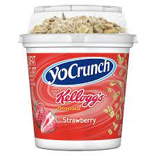 [1961] YO CRUNCH STRAWBERRY 6oz      